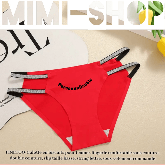 Culotte en biscuit personnalisable 