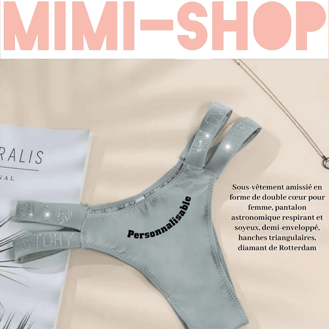 Culotte Love personnalisable 